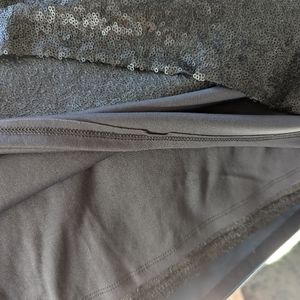 Gray / Silver Sequin Tee - Lane Bryant - 14/16.